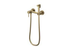 Hayzburg Смеситель с гигиеническим душем, золото матовое HB-2006BG