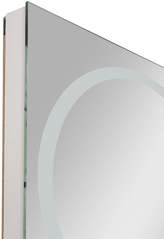 Приобрести continent зеркало с подсветкой galaxy 100х80 см, сенсорный включатель, белое