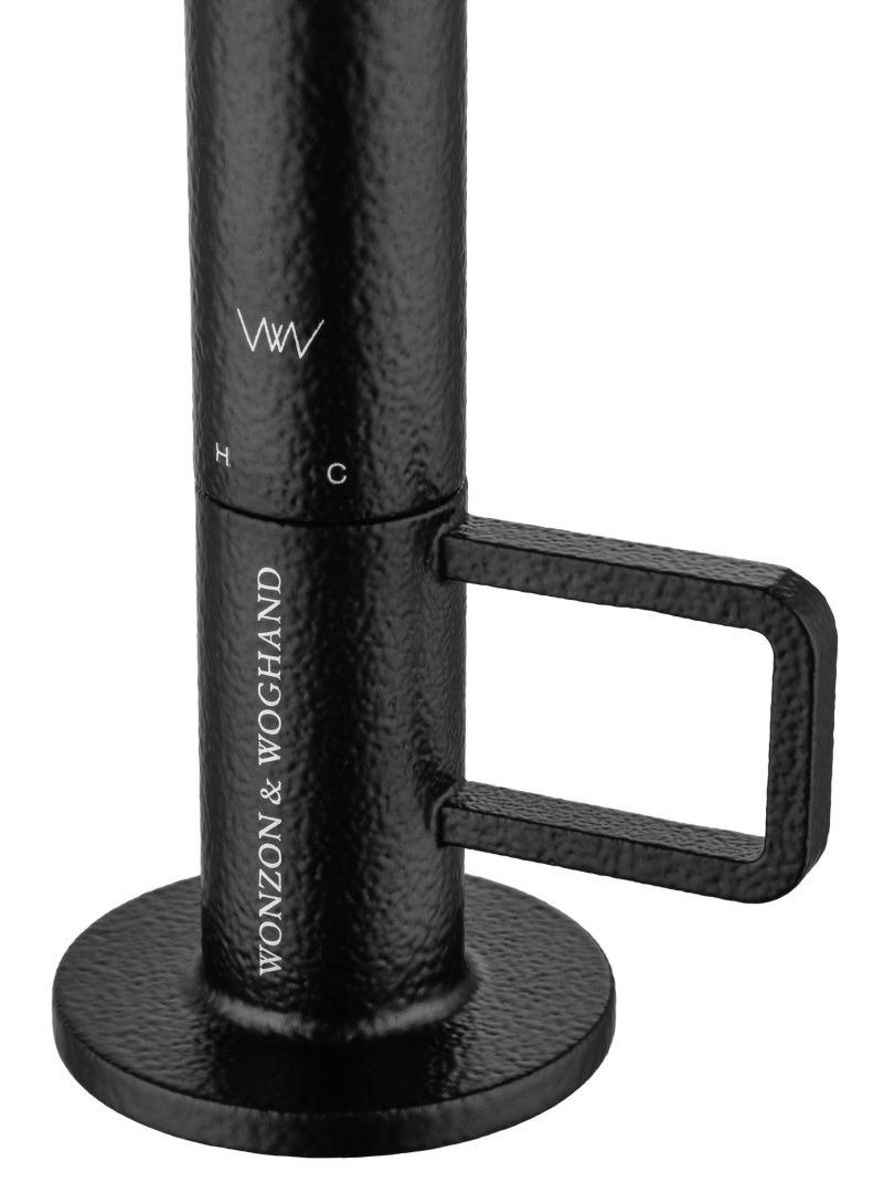 Приобрести смеситель для раковины wonzon & woghand loop, черный матовый (ww-111-00-508)