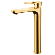 Grocenberg Смеситель для раковины, высокий, золото GB3009GO