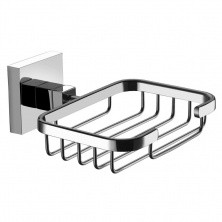 Azario Мыльница RINA, хром AZ87009