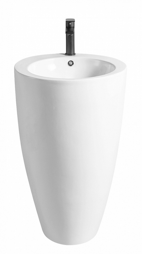 Приобрести azario раковина напольная comella 50х50см, белая az-311