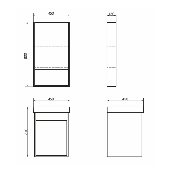 Приобрести сomforty тумба с раковиной "вена-45" дуб дымчатый