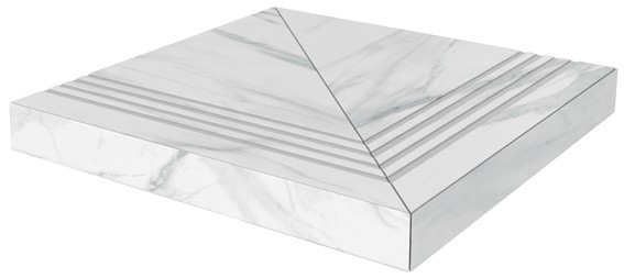 Приобрести ступень kerama marazzi прадо угловая клееная универсальная монте тиберио лаппатированный