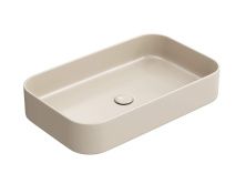 Hayzburg Накладная раковина чаша 60х37 см, капучино матовая HB-0035-60MC