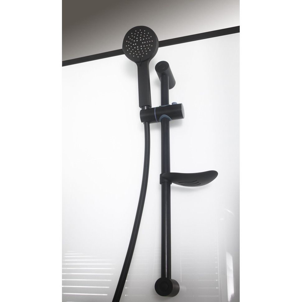 Приобрести grossman душевая кабина classic 90х90 см, квадратная, черный\ узор gr271qr