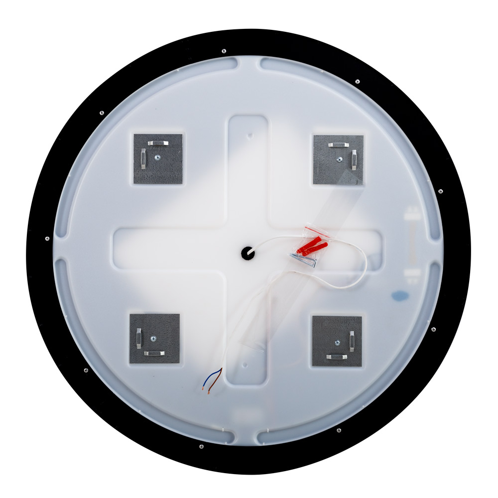 Приобрести cezares зеркало cadro 80х80 см, металлическая рама, подсветка, сенсорное включение, подогрев czr-spc-cadro-800-led-tch-warm