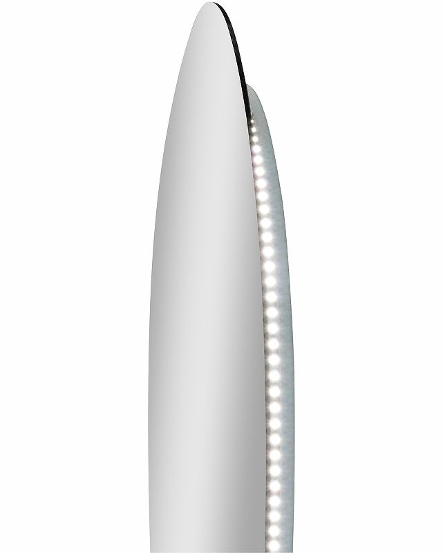 Приобрести continent зеркало с подсветкой voyage 100х70 см, сенсорный включатель, белое