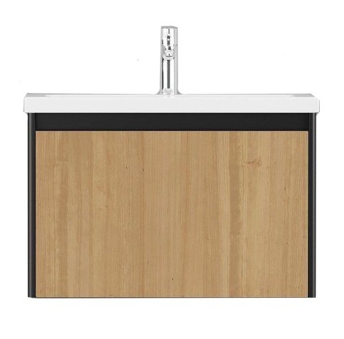 Приобрести тумба подвесная с раковиной velvex klaufs 60 см черный/дерево