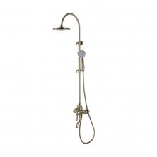 IDDIS Душевая система Oldie, круглая d-206мм, бронза OLDBR3Fi06