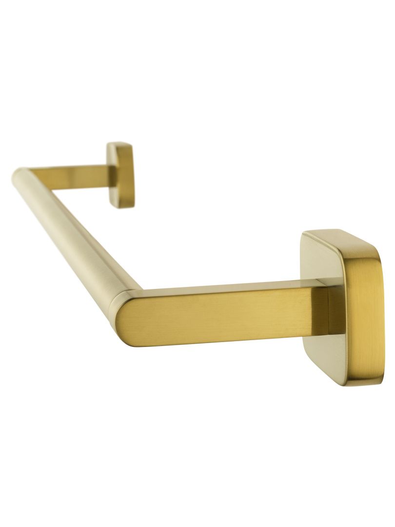 Приобрести вешалка для полотенец wonzon & woghand graffity, брашированное золото (ww-9312-bg)