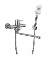 Смеситель для ванны ViEiR Lavato с ручным душем, нержавеющая сталь V313541