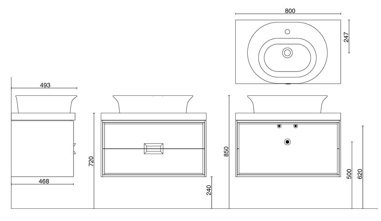 Приобрести столешница kerama marazzi риальто 80 см cn80\sg560400r