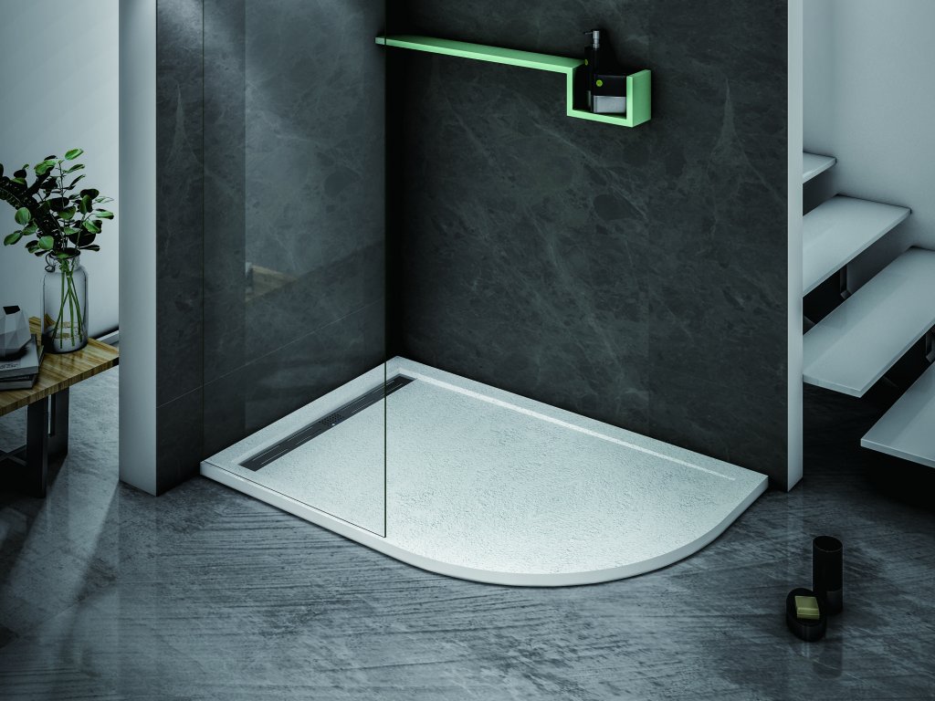 Приобрести cezares поддон из искусственного камня tray 120х90см tray-as-rh-120/90-550-30-w-l