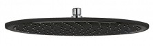 KLUDI A-QA Верхний душ, круглый, плоский, 300 мм, черный матовый