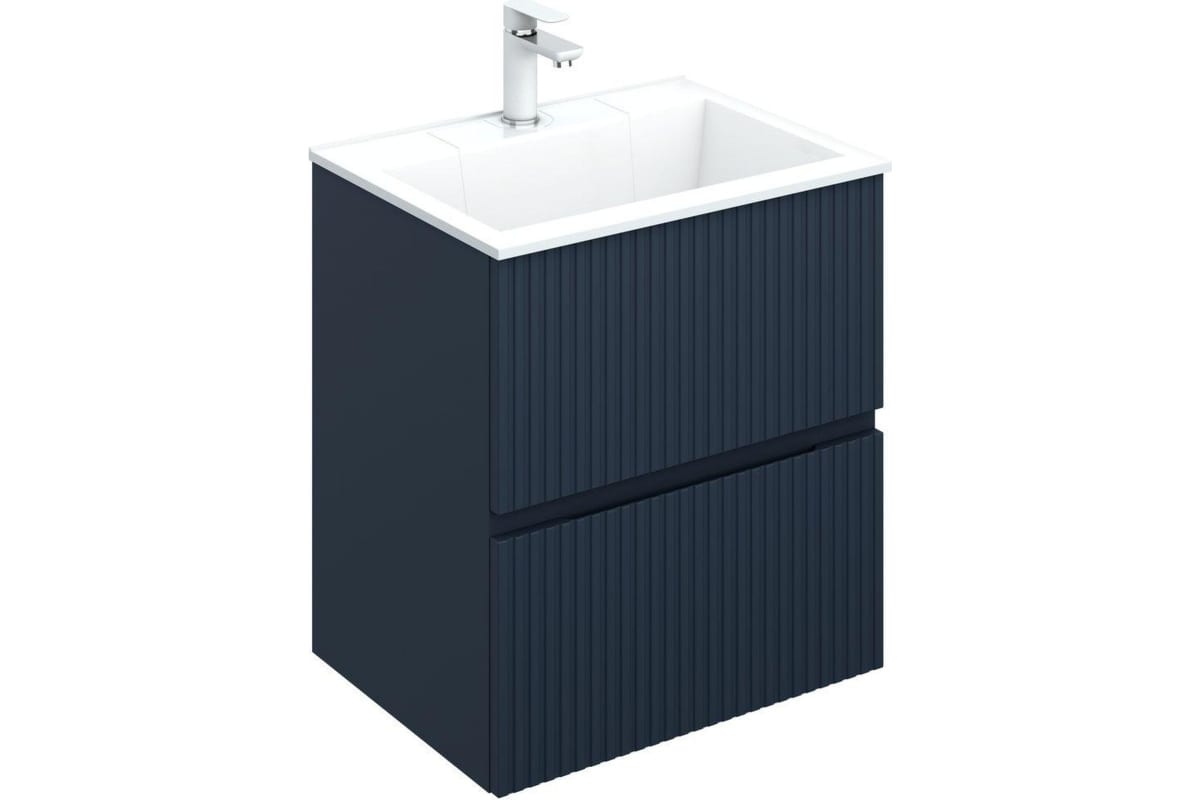 Приобрести aquanet тумба с раковиной джейн 60 см, маренго