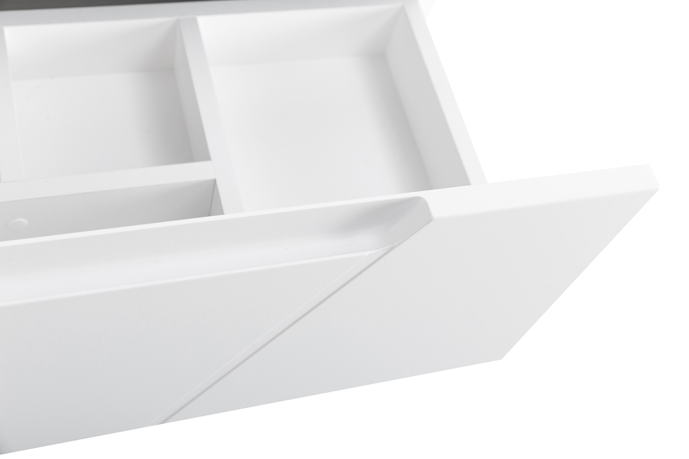 Приобрести belbagno тумба с раковиной vittoria 100 см, подвесная bianco lucido, чёрная раковина