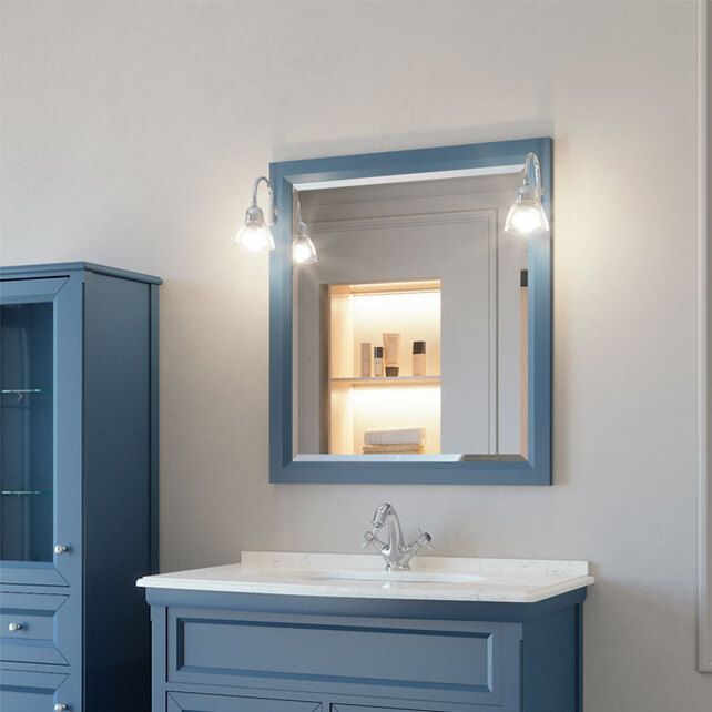 Приобрести caprigo зеркало jardin 75 см, голубое, эмаль