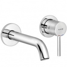 KLUDI BOZZ Однорычажный смеситель для раковины, внешняя монтажная часть, излив 170 мм, арт. 382440576