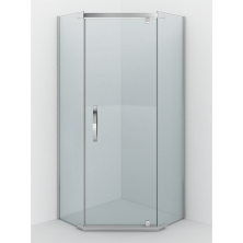 Ограждение душевое Alex Baitler AB215-90 90х90см, прозрачное