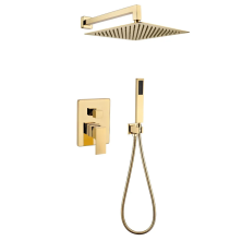 Grocenberg Встраиваемая душевая система, золото GB5089GO-3