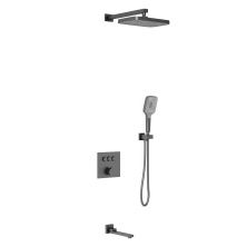 Vincea Встраиваемая душевая система , оружейная сталь VSFW-4311GM