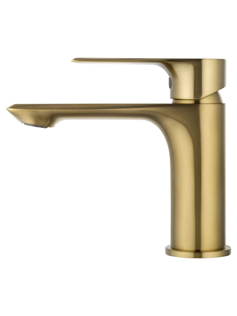 Приобрести смеситель для раковины wonzon & woghand brilliant, брашированное золото (ww-88018079-bg)