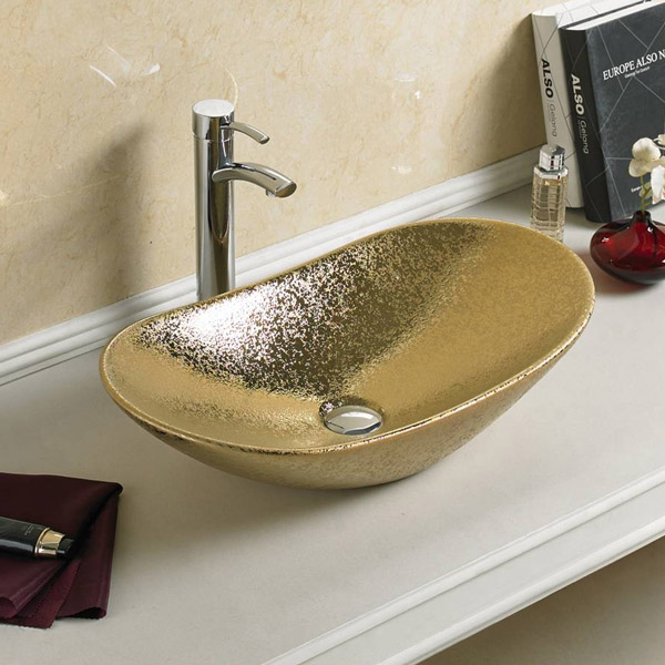 Приобрести comforty раковина 7811asj 62х34 см, золото