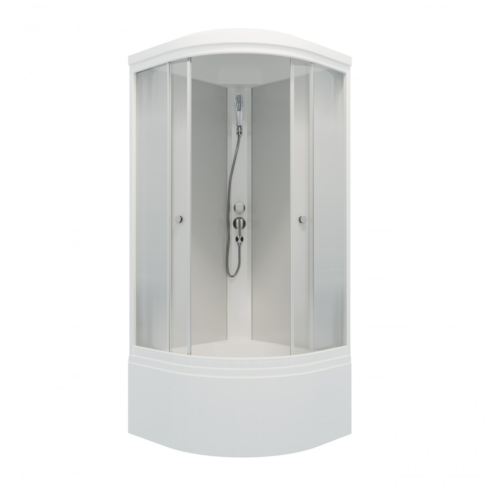 Приобрести тритон душевая кабина лайт б дн4 90х90 см, белая, матовое щ0000039801