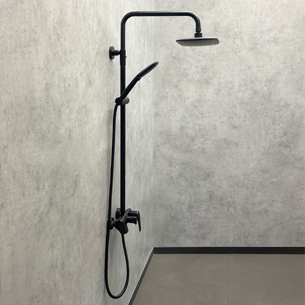 Приобрести comforty смеситель напольный, ff074r-cmt, черный матовый