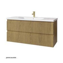 Caprigo Тумба с раковиной FORTE-Albero STRIPE 120 см, дюна, шпон