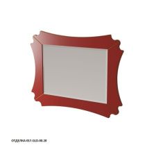 Caprigo Зеркало BOURGET 70 см, красное, эмаль