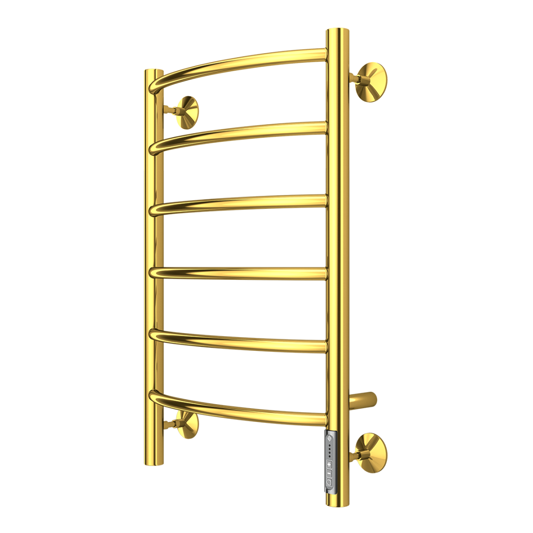 Terminus Полотенцесушитель Классик П6 40х65 см, электрический, золото