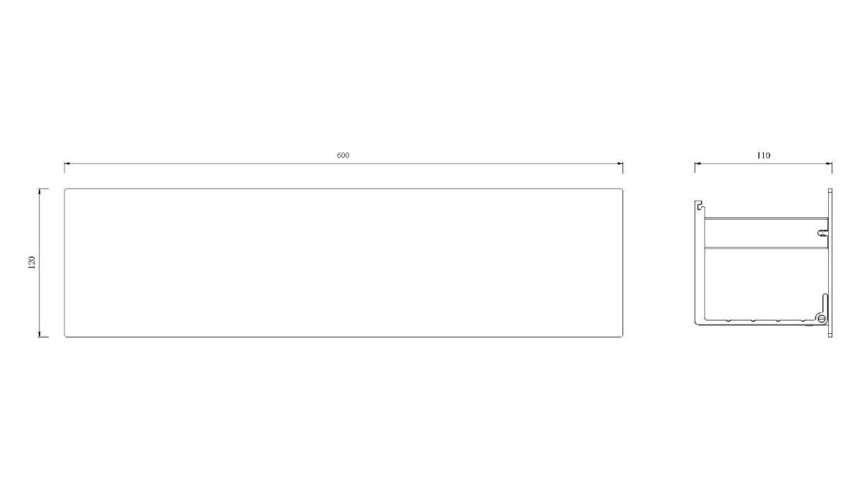 Приобрести boheme полка в ванную комнату space 60 см, никель 10966-nb