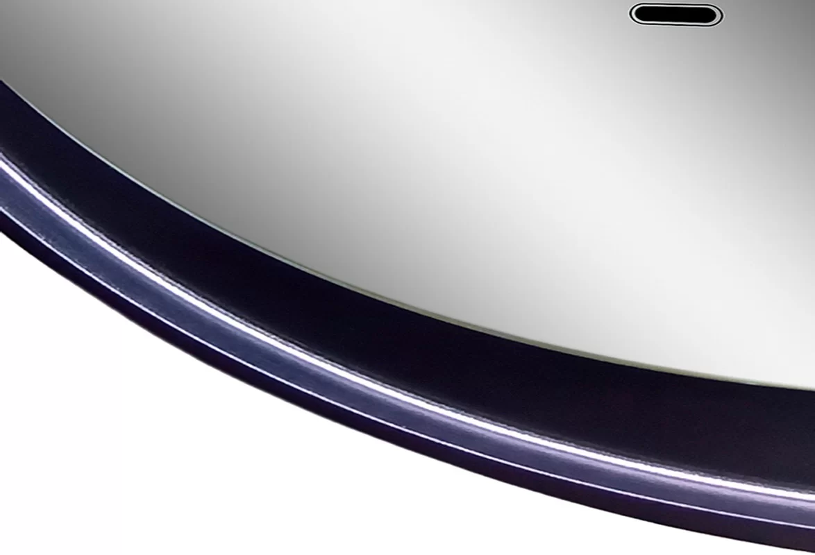 Приобрести continent зеркало с подсветкой planet black 100х100 см, черное