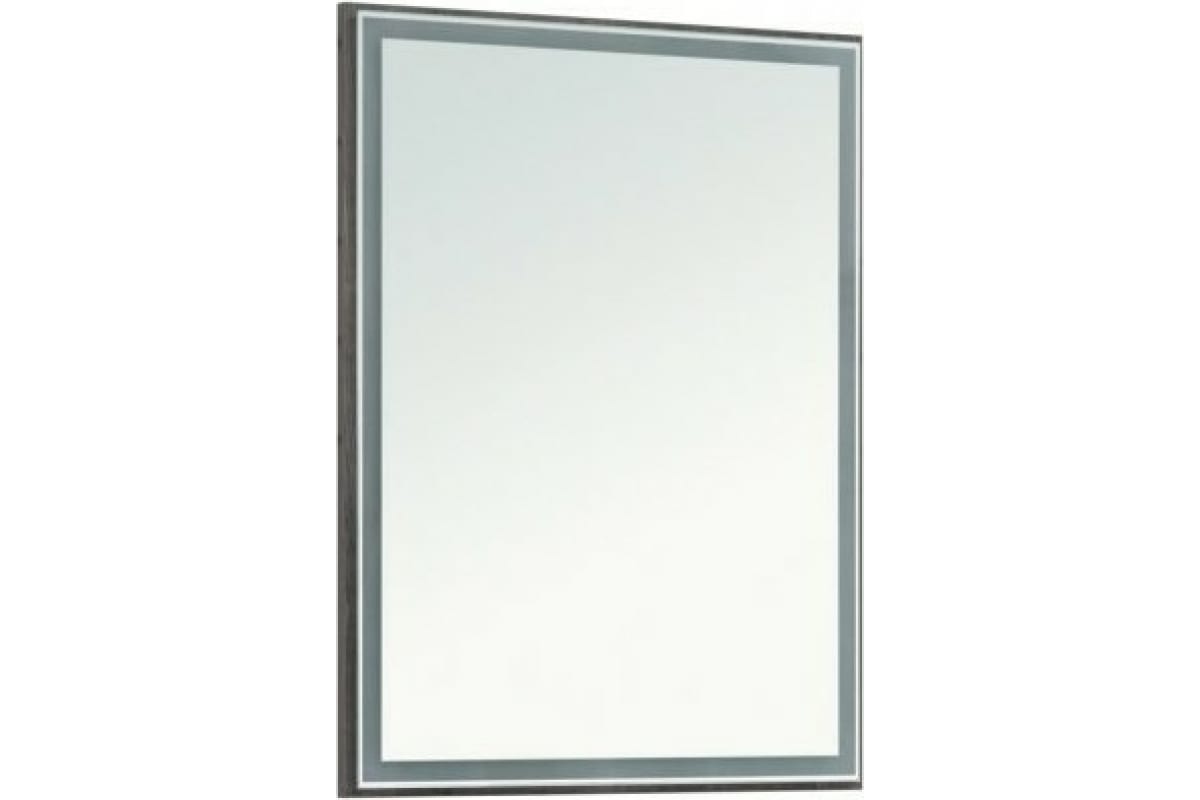 Приобрести aquanet зеркало nova lite 60 см, led подсветка, дуб рошелье