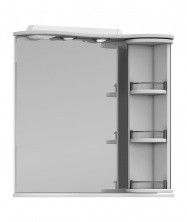 VIGO Зеркало-шкаф Callao 70 см, белое zsh.CAL.70.El