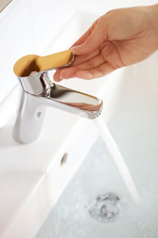 Приобрести kludi pure&easy xl однорычажный смеситель на умывальник 100, без донного клапана, арт. 372920565