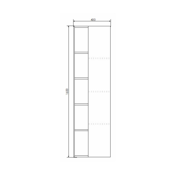 Приобрести сomforty пенал "милан-40" белый глянец