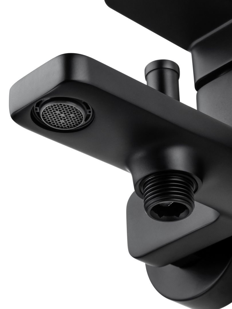 Приобрести смеситель для ванны wonzon & woghand arnie, черный матовый (ww-693101-mb)