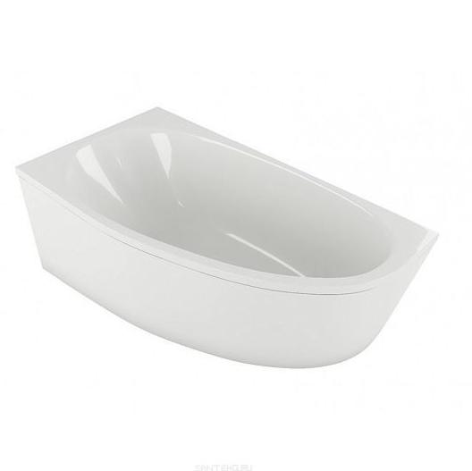 Приобрести акриловая ванна асимметричная aquatek дива l 170х90 см левая