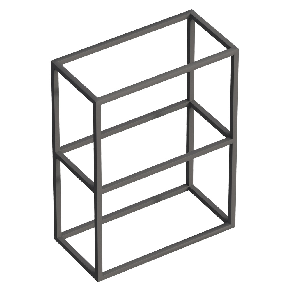 Приобрести cezares полка металическая cadro 30 см см, подвесная , черная cadro-60/30/80-2c-so-met-st