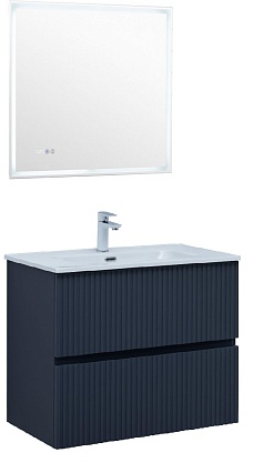 Приобрести aquanet тумба с раковиной джейн 80 см, маренго