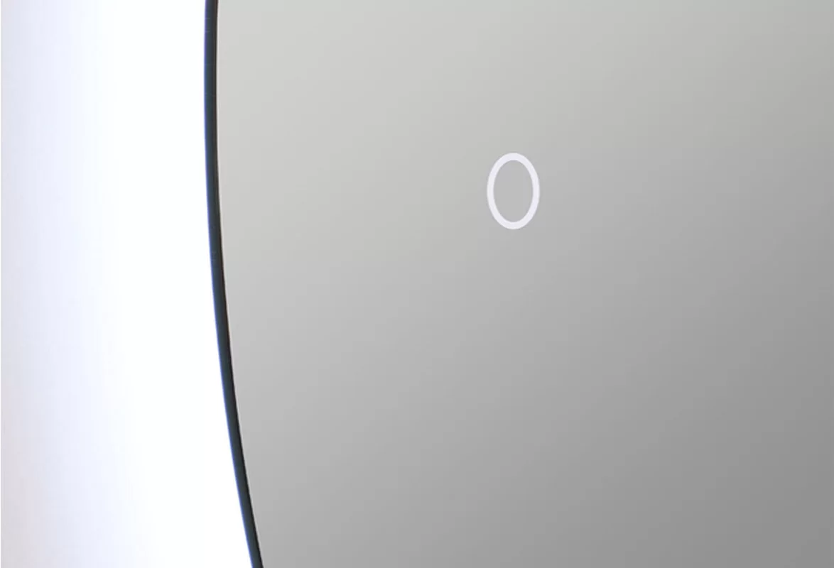 Приобрести continent зеркало с подсветкой jill 60х90 см, белое