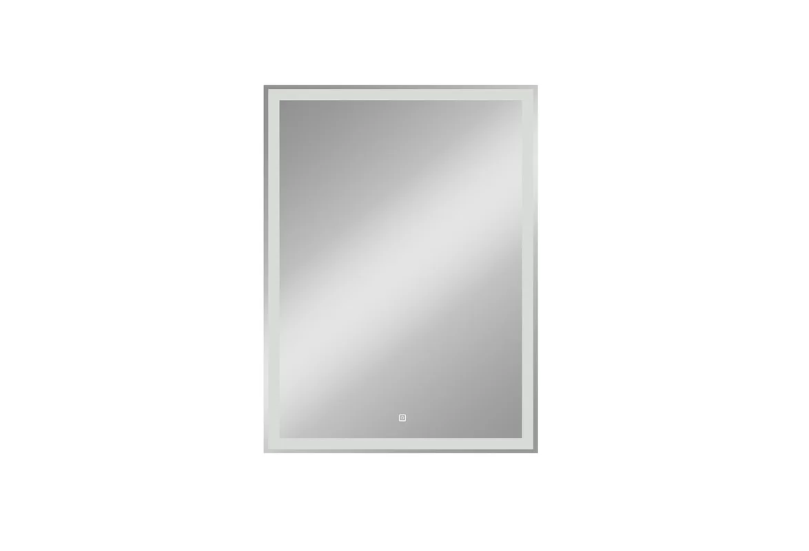 Приобрести continent зеркало с подсветкой mercury 70х90 см, белое