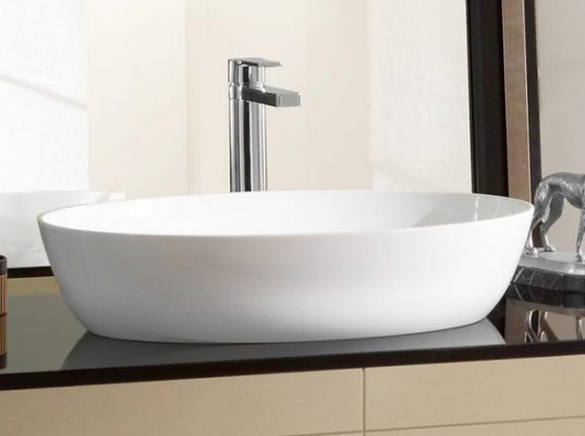 Приобрести раковина накладная ceramalux 61 см 9433