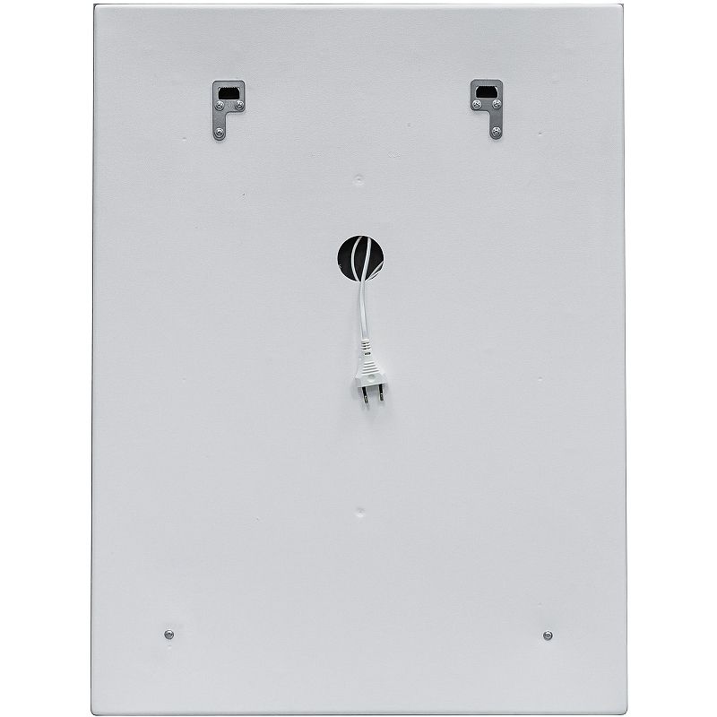 Приобрести continent зеркало с подсветкой verona 60х70 см, сенсорный включатель, серебро