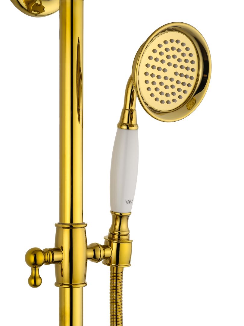Приобрести душевая система wonzon & woghand retro, глянцевое золото (ww-88739020-pg)