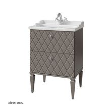 Caprigo Тумба с раковиной ROMA 60 см, айрон