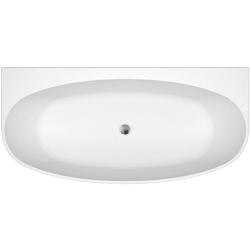Приобрести ванна акриловая пристенная belbagno 150х80 см, bb83-1500